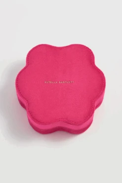 Wavy Pink Velvet Box