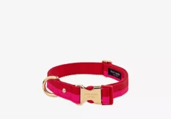 Dog Collar Large In Red/Pink