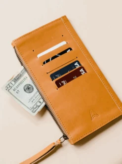 Able Grace Wallet - Cognac
