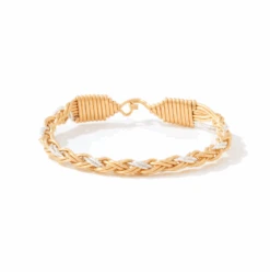 Ronaldo Gratitude Bracelet In Gold/Silver