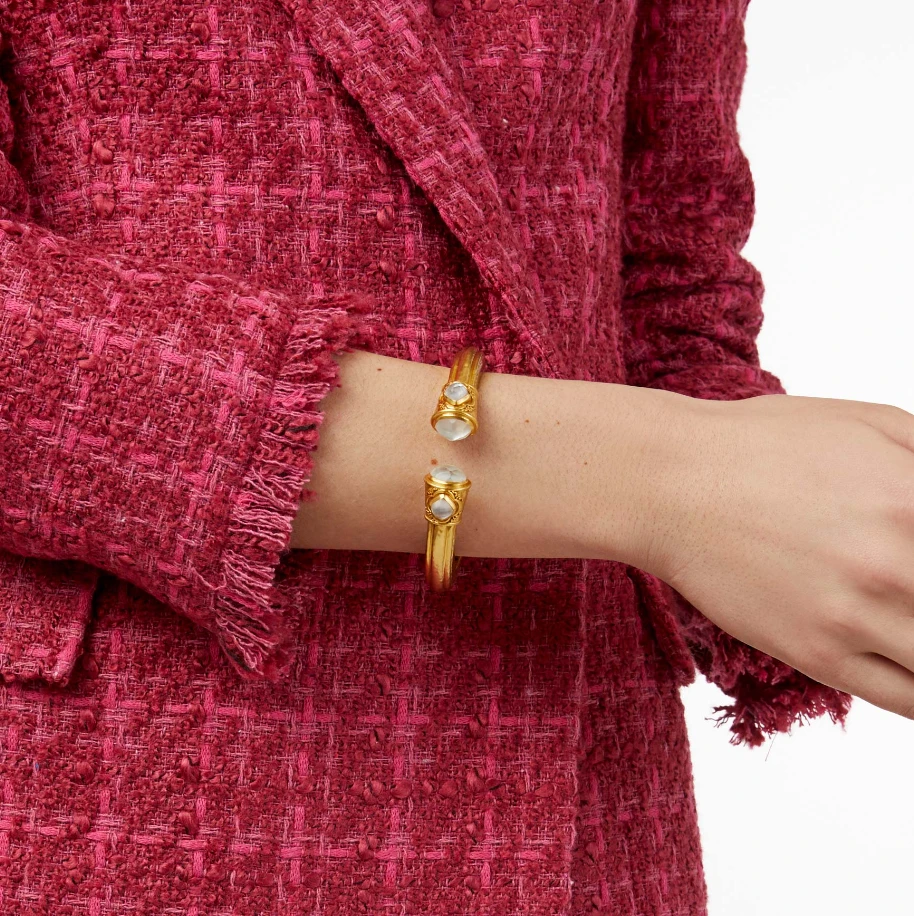 Julie Vos Astor Demi Cuff Pearl 2 Julie Vos Astor Demi Cuff Pearl - Image 2