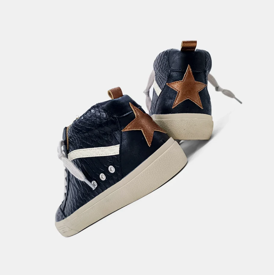 Riley Black Snake Sneaker 4 Riley Black Snake Sneaker - Image 4