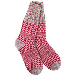 Texture Crew Socks -Fashion Clothing Store 563500a9holiday