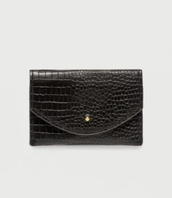 Estella Bartlett Envelope Card Holder Black Croc