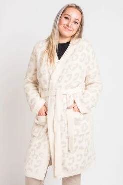Barefoot Dreams CozyChic In The Wild Robe -Fashion Clothing Store 653a09e1 83A9123