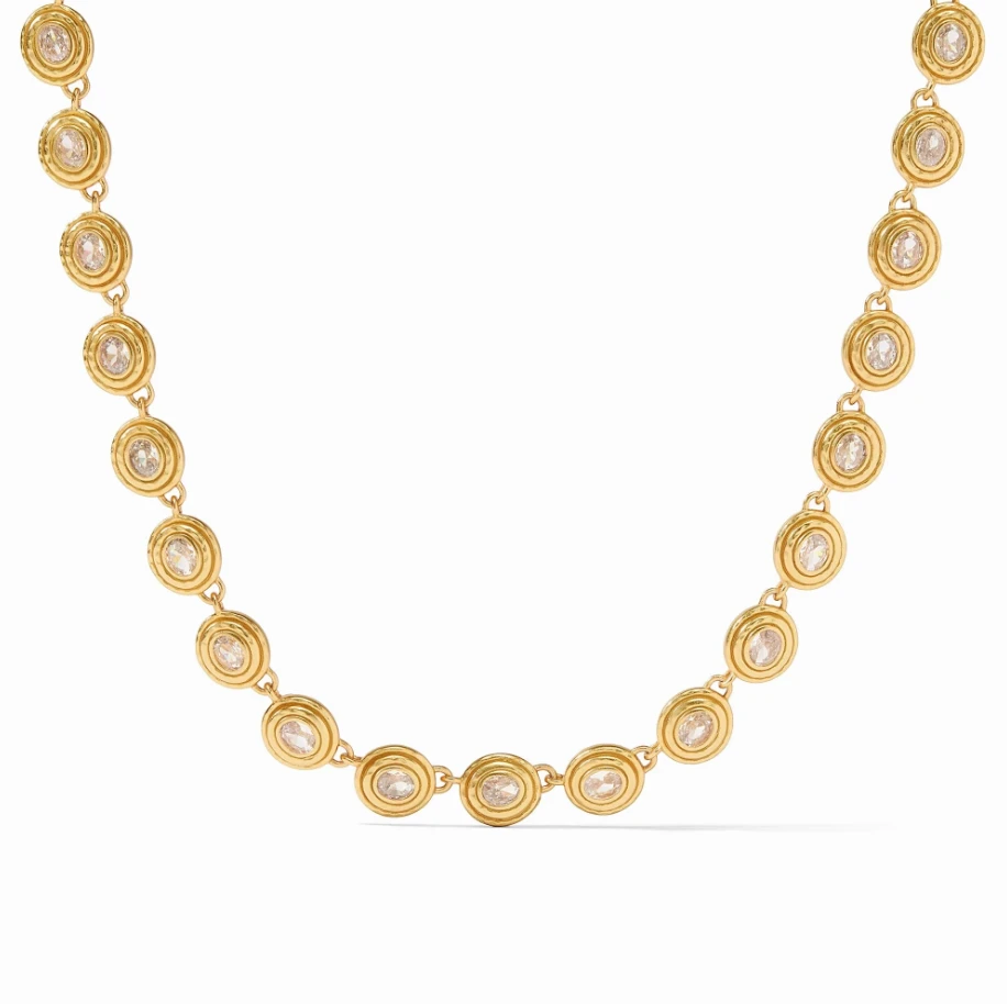 Julie Vos Tudor Tennis Necklace CZ 1 Julie Vos Tudor Tennis Necklace CZ