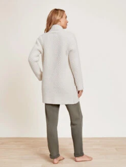 Barefoot Dreams CozyChic Honeycomb Cardigan -Fashion Clothing Store 67b639b7k