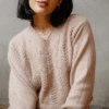 Able Lindsey Sweater In Taupe