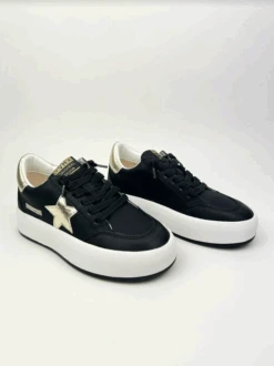 Ream Black/Chrome Sneaker