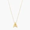 Able Letter Charm Necklace