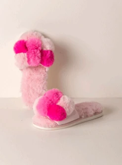 Carina Pink Slippers