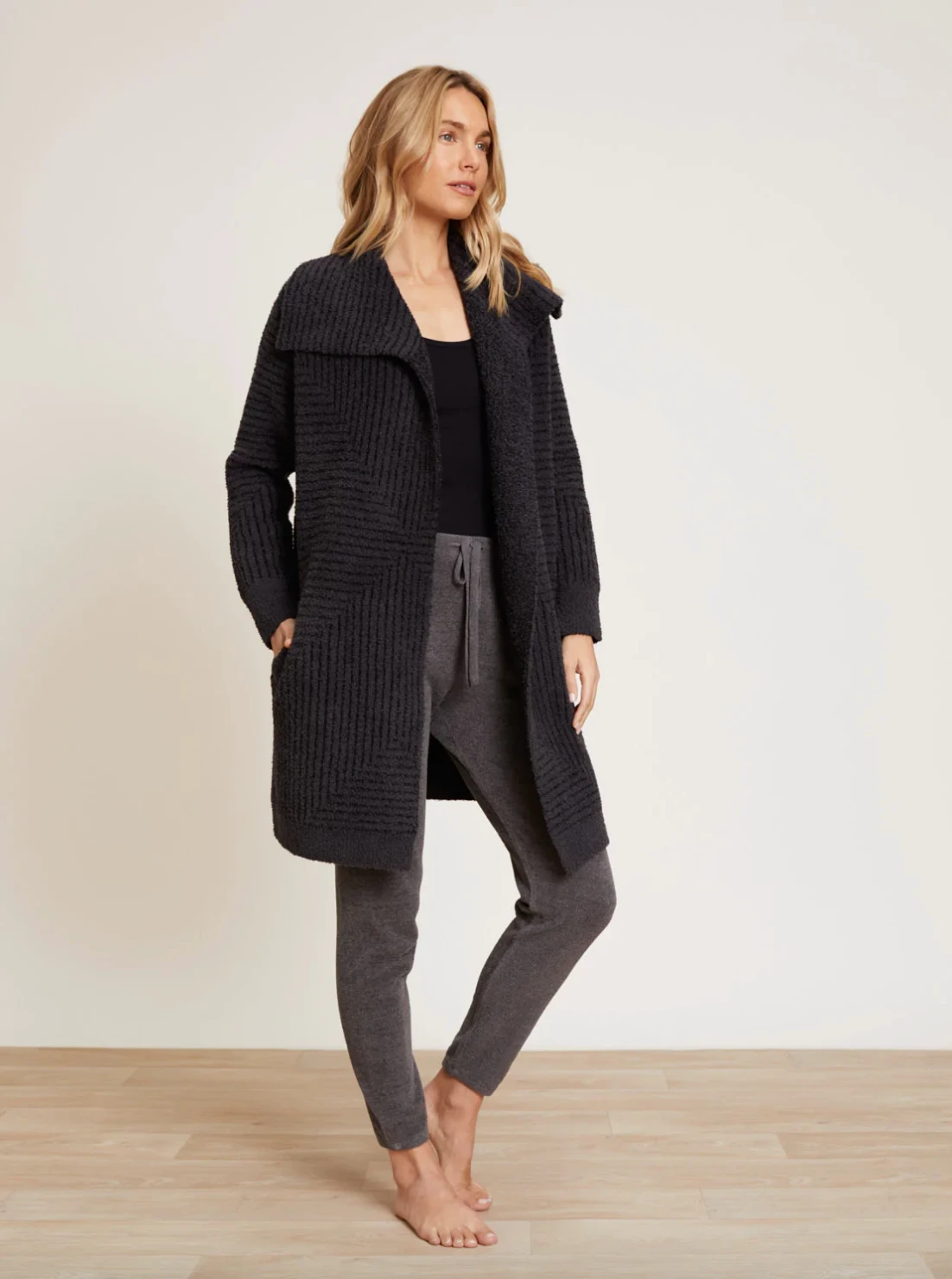 Barefoot Dreams CozyChic Angular Cardigan 2 Barefoot Dreams CozyChic Angular Cardigan - Image 2