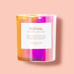 Moodcast Candle Iridescent 8oz -Fashion Clothing Store 95ced31eMoodcast 20Festival
