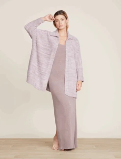 Barefoot Dreams Poncho Almond/Taupe OS