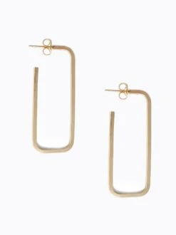 Able Bali Gold Hoop Earring