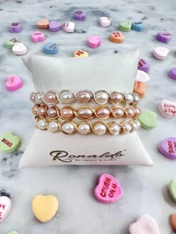 Ronaldo Natural Charm Gold With Pink Pearls -Fashion Clothing Store IMG 1410 9d5acb8c 34b7 4bb8 9589 343d83a6cf96