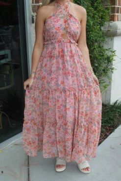 Jaidee Floral Maxi Dress -Fashion Clothing Store IMG 4627
