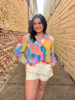 Fun In The Sun Sheer Blouse