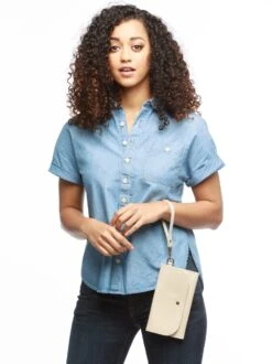 Able Mare Phone Wallet -Fashion Clothing Store S19 Mare Phone Wallet Bone