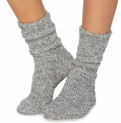 Barefoot Dreams CozyChic Heathered Socks 9 Barefoot Dreams CozyChic Heathered Socks -Fashion Clothing Store Screen Shot 2019 02 27 at 2.32.29 PM