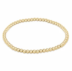 Enewton Classic Gold 3mm Bead Bracelet