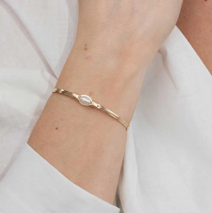 Ronaldo Pearl Of My Heart Bracelet Silver 2 Ronaldo Pearl Of My Heart Bracelet Silver - Image 2