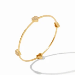 Julie Vos Heart Pave Bangle -Fashion Clothing Store Screenshot2023 10 20091716