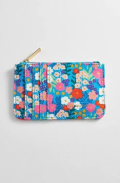 Estella Bartlett Card Purse -Fashion Clothing Store a20f8bd7Blue 20Floral 20Card 20Case