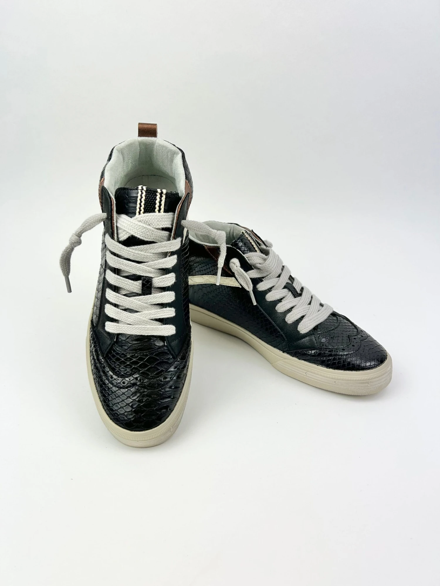 Riley Black Snake Sneaker 2 Riley Black Snake Sneaker - Image 2