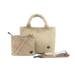 PreneLove Brandon Mini Woven Tote -Fashion Clothing Store a8863945Prene 20Love 20Brnadon 20Tan