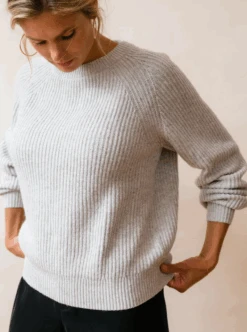 Able Rowan Rib Sweater In Grey -Fashion Clothing Store a94c973aScreenshot 202023 10 03 20122019
