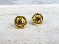 Dots Gold Stud Earring 6 Dots Gold Stud Earring -Fashion Clothing Store be8d5bc0stone 20earring 20onyx