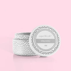 Candle Capri Blue Print Tin 8.5oz -Fashion Clothing Store c51843c2volcano white travel tin CB 732 VOL 3