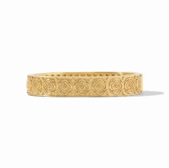 Julie Vos Astor Hinge Bangle Gold
