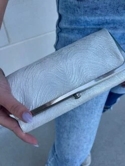 Hobo Rachel In Metallic Silver