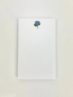 Blue Hydrangea Notepad