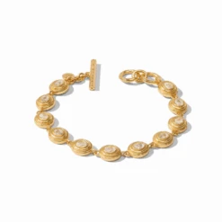Julie Vos Tudor Tennis Bracelet CZ