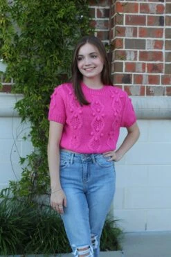 Selfie Pink Sweater -Fashion Clothing Store d8e12414Selfie 20Sweater 202