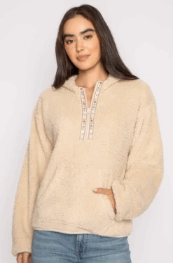 PJ Salvage Hoodie Cozy Stone