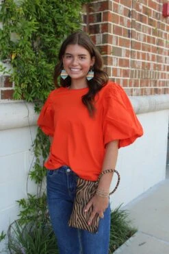 Aurora Puff Sleeve Top