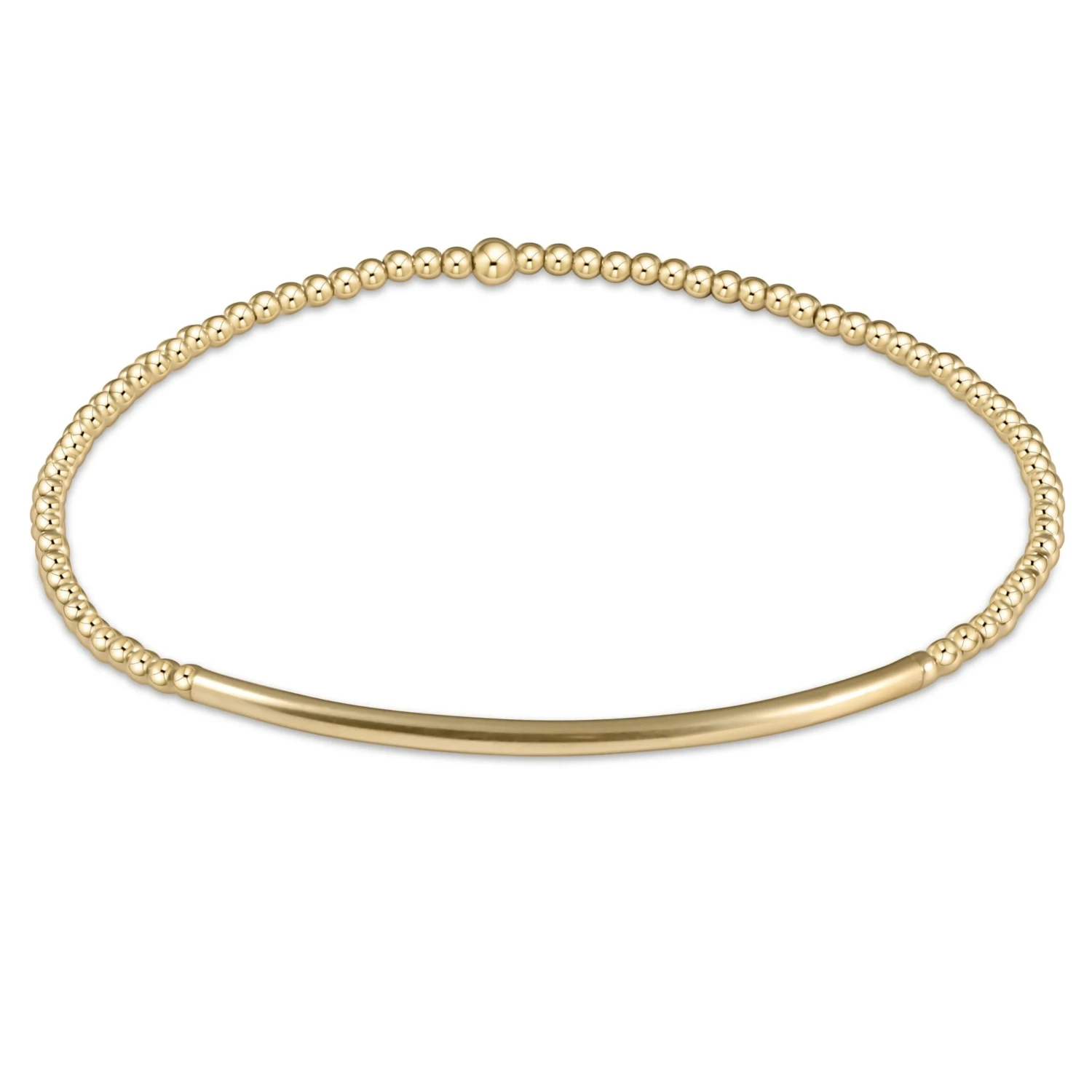 Enewton Bliss Bar Classic Gold Bracelet 2mm 1 Enewton Bliss Bar Classic Gold Bracelet 2mm